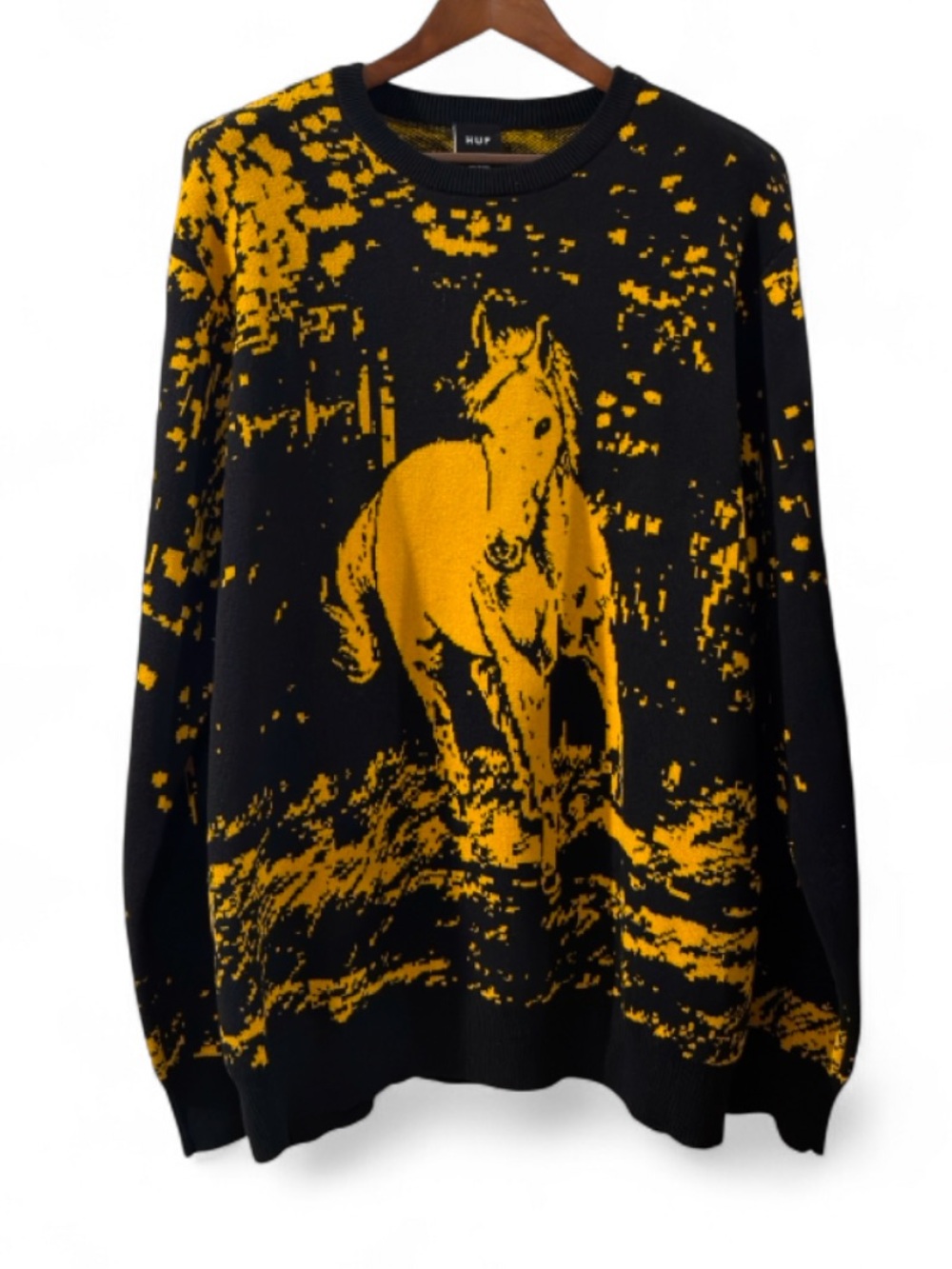 HUF Horse Crewneck Sweater Size Men’s XL (NWT)